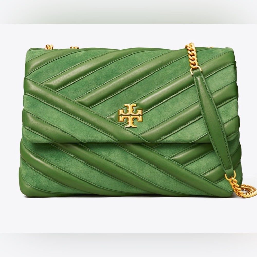 NEW Tory Burch Chevron Kira Bombe with tags